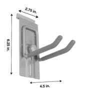 4" Locking Double Hook - Image 4